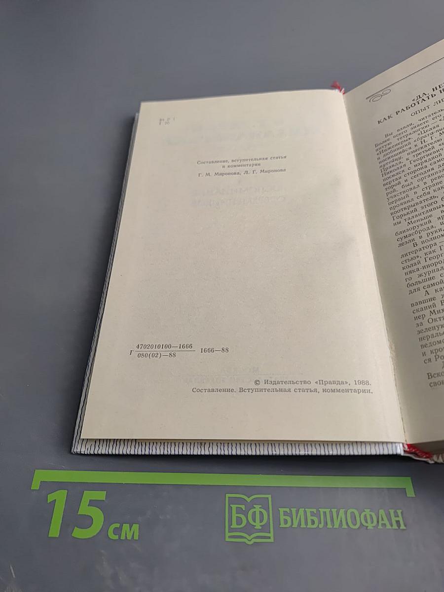 Проза. Воспоминания современников