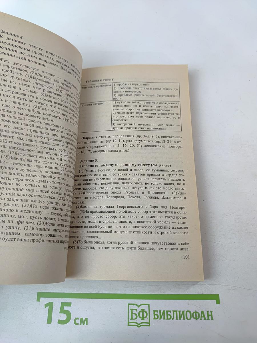 Русский язык. Единый государственный экзамен. ЕГЭ Часть 3(С). Методические рекомендации по выполнению задания для 11 класса