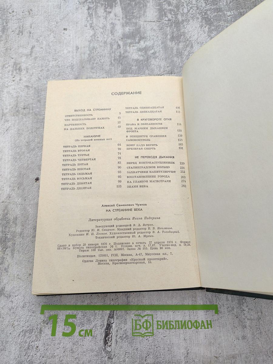 На стремнине века