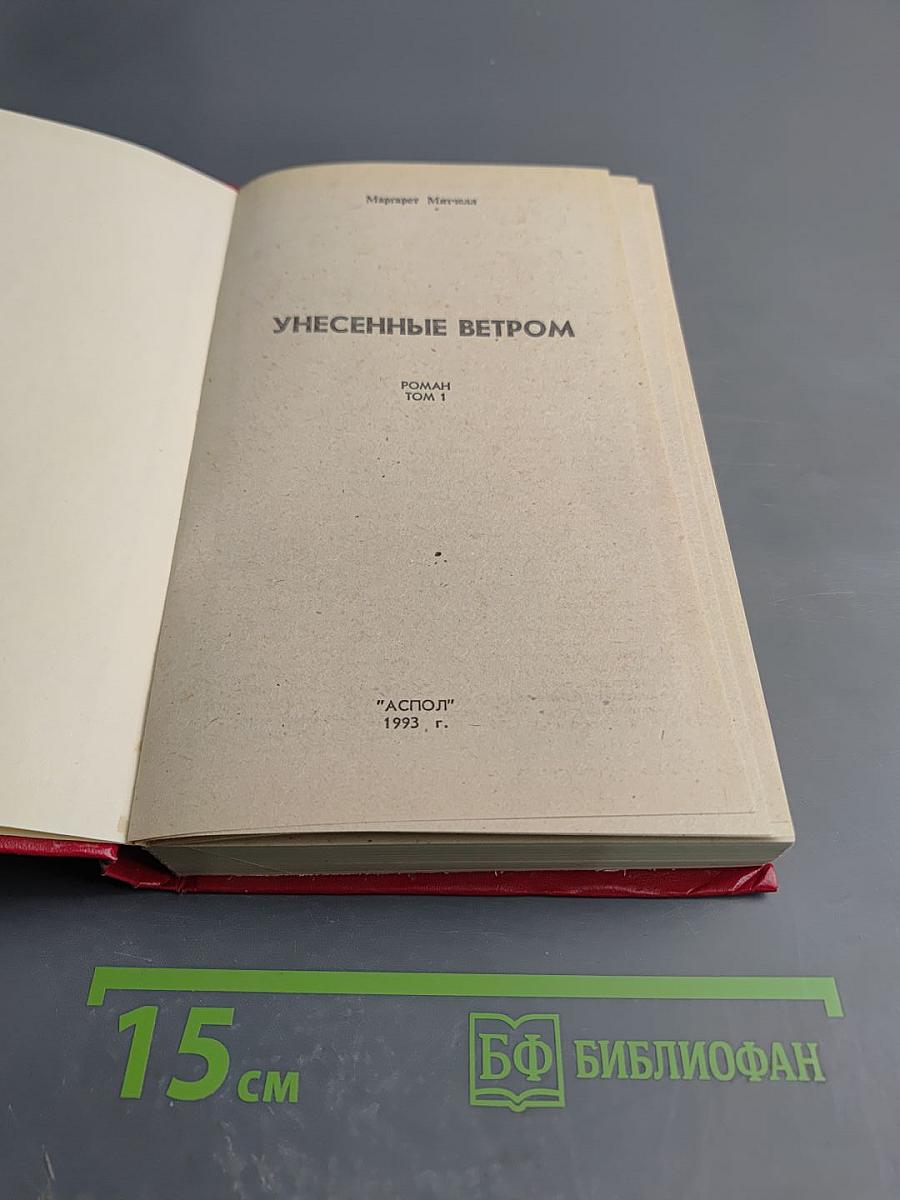 Унесенные ветром. Том 1