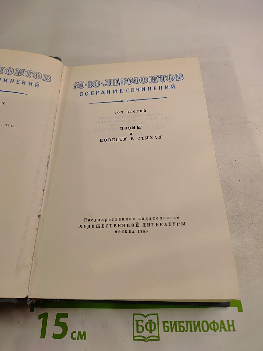 Собрание сочинений. Том второй. Поэмы и повести в стихах