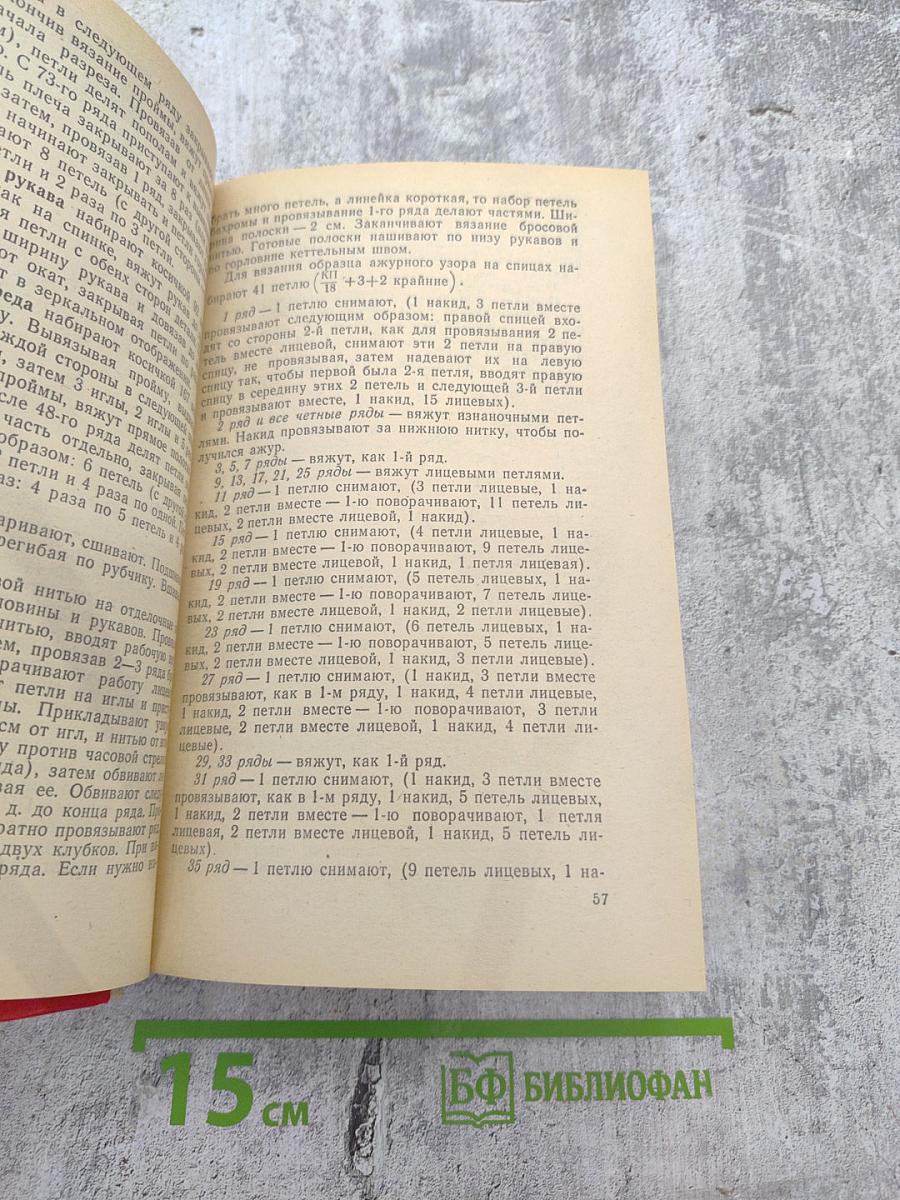 Модели вязаной одежды