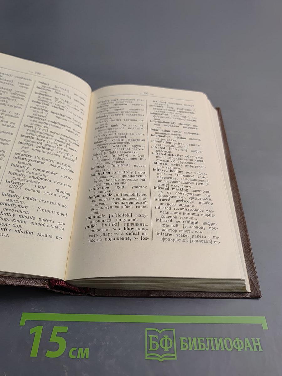 Краткий англо-русский и русско-английский военный словарь