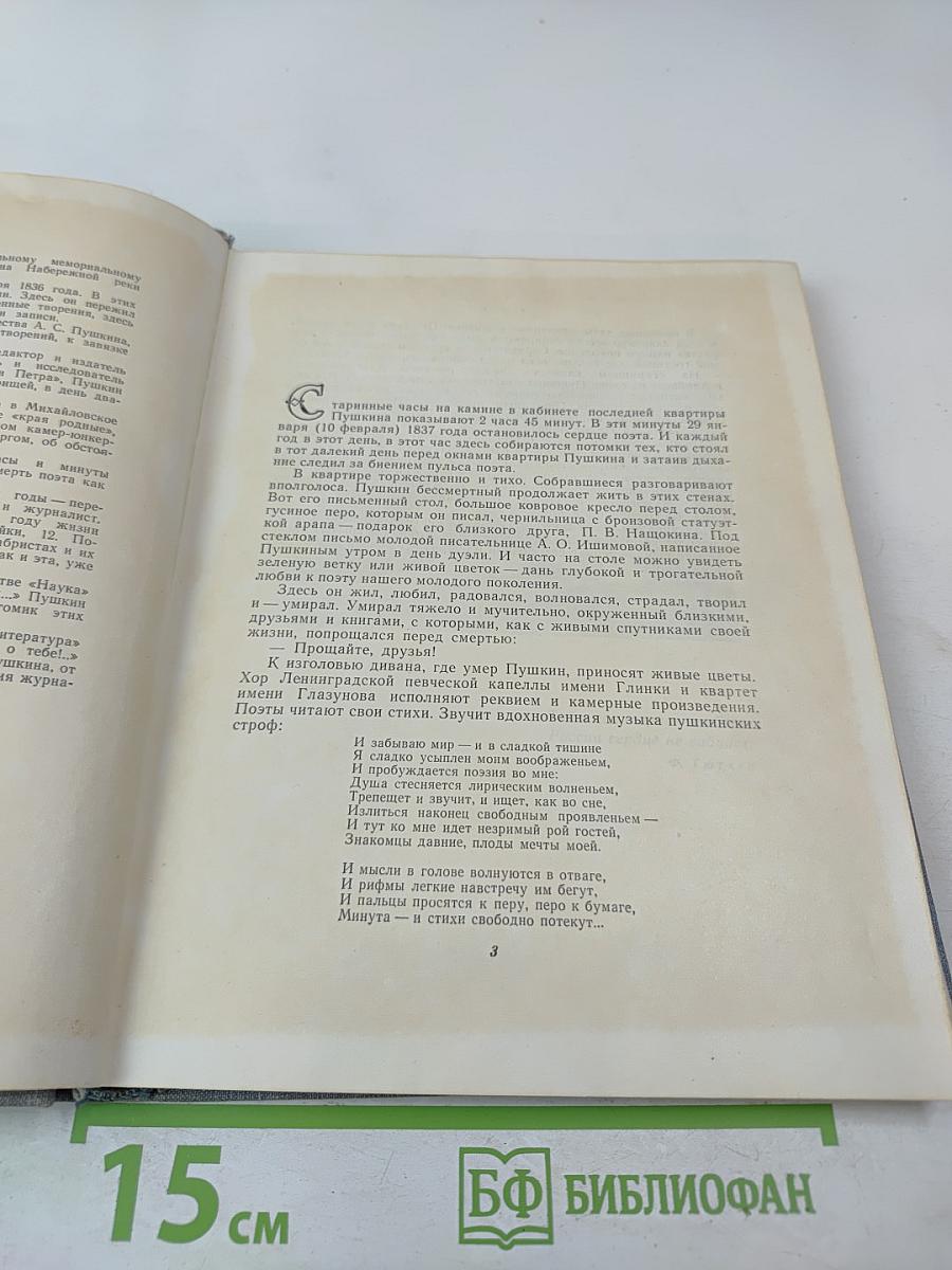 Набережная Мойки, 12. Последняя квартира А.С. Пушкина
