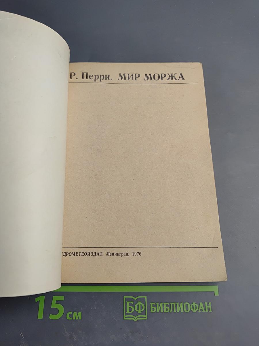 Мир моржа