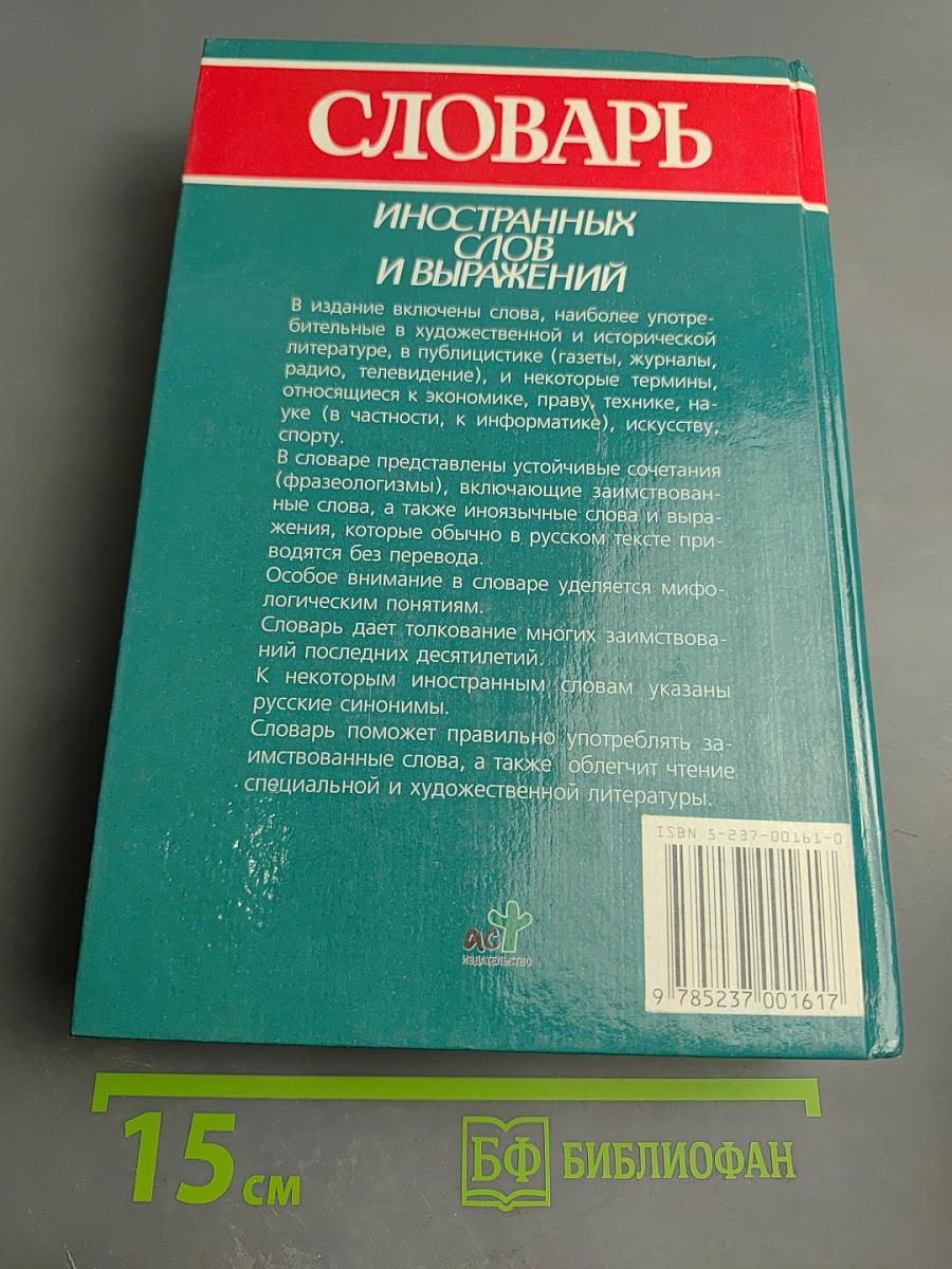 Словарь иностранных слов и выражений