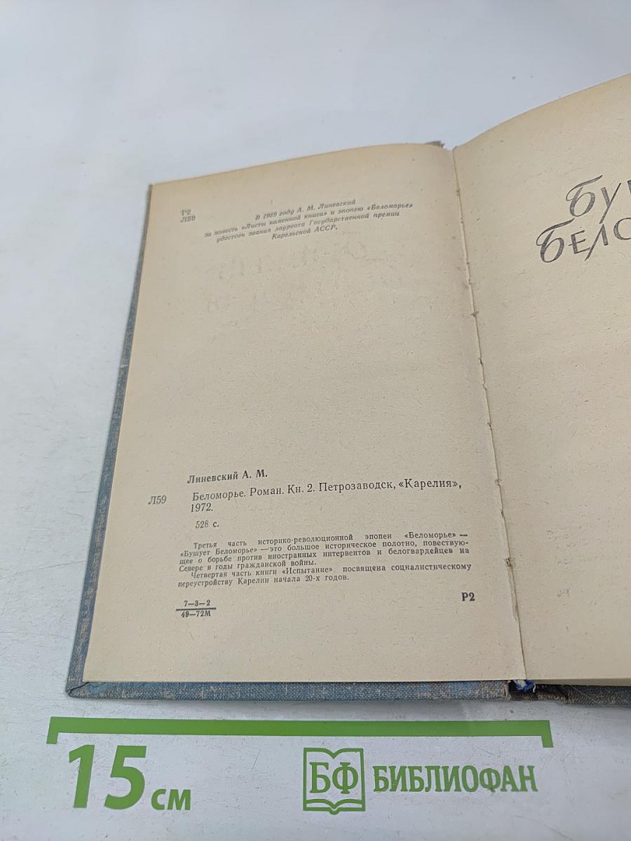 Беломорье. Книга вторая