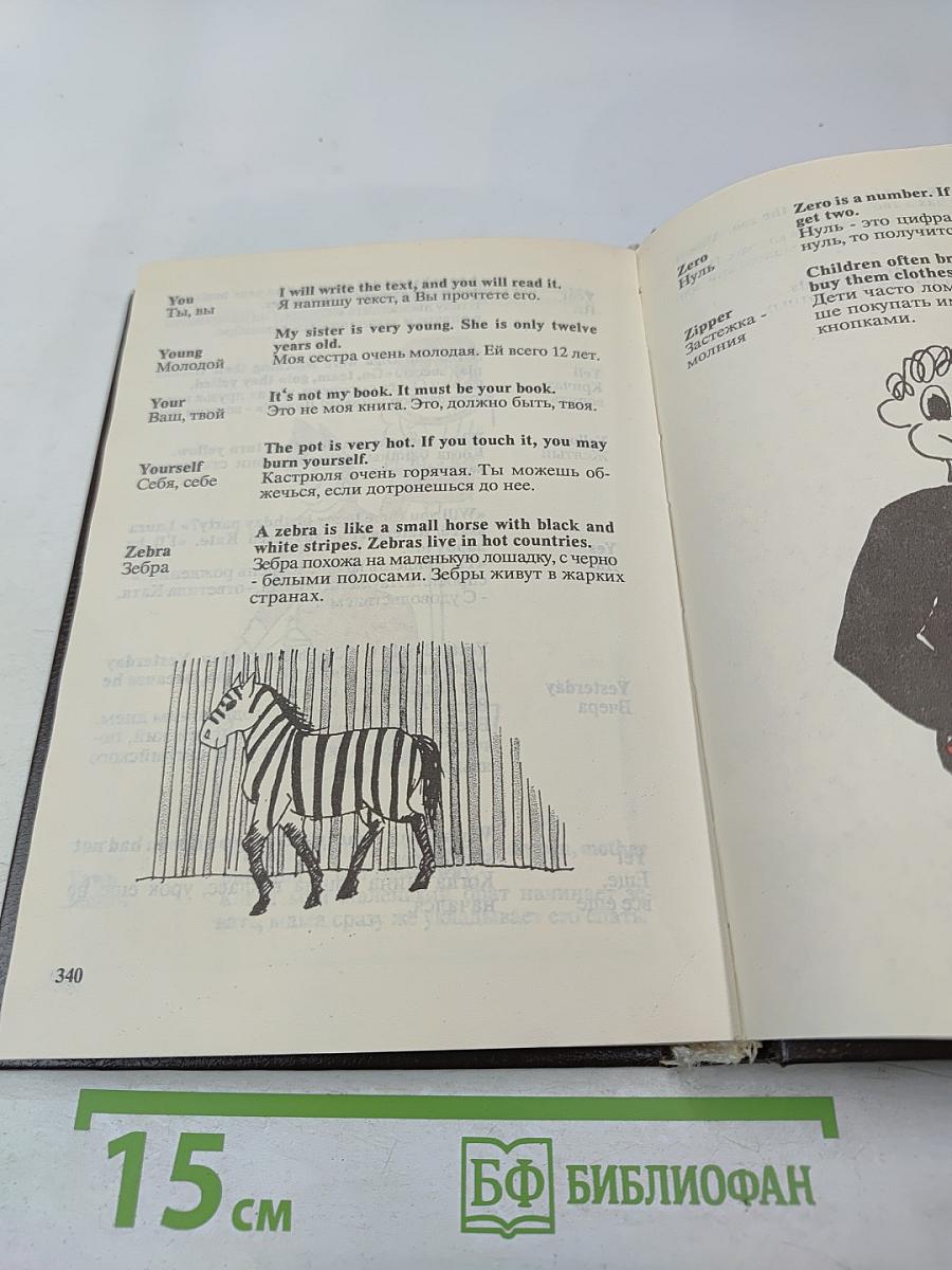 Детский англо-русский словарь с иллюстрациями