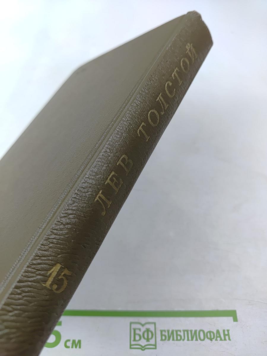 Собрание сочинений. Том пятнадцатый. Статьи об искусстве и литературе