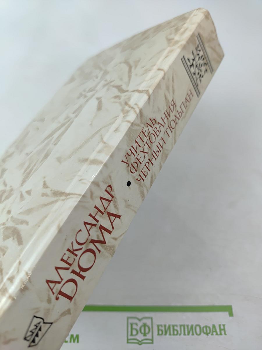 Учитель фехтования. Черный тюльпан. Новеллы.