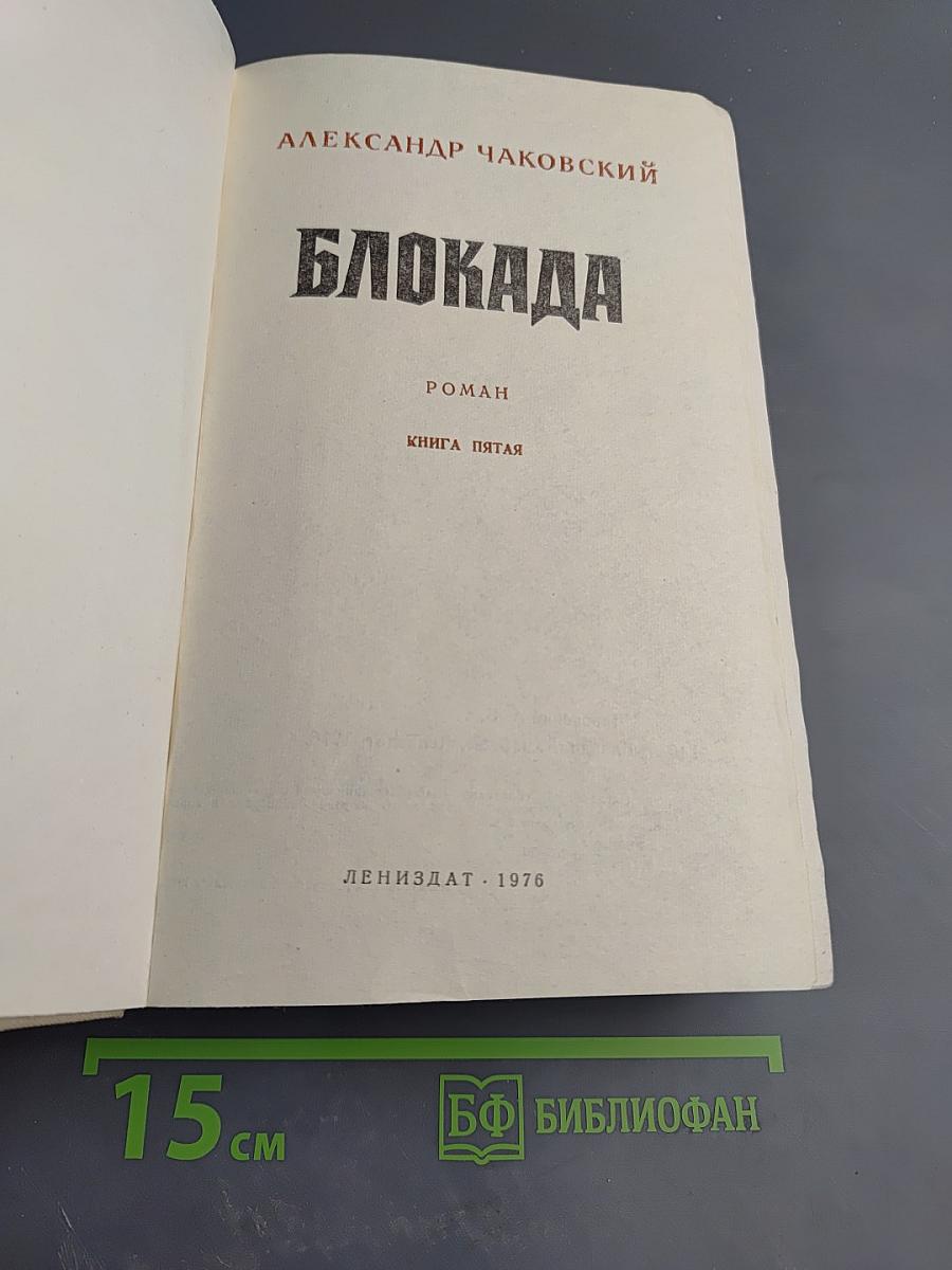 Блокада. Книга пятая
