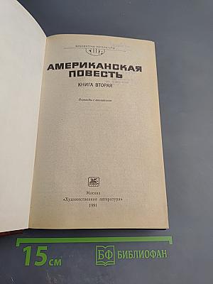 Американская повесть. Книга вторая