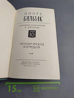 Человеческая комедия. Собрание сочинений в 24 томах. Том 10. Этюды о нравах. Сцены парижской жизни