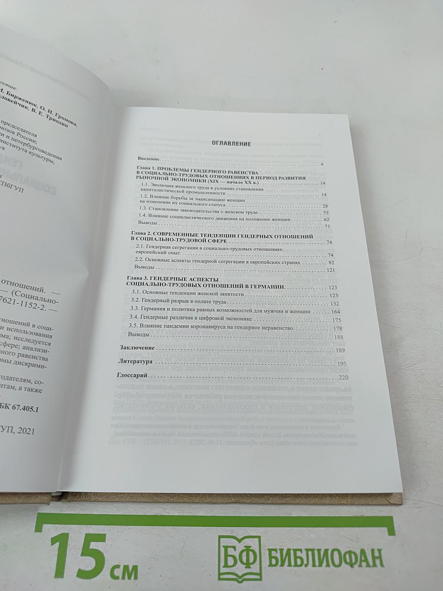 Гендерные аспекты социально-трудовых отношений. Выпуск 33