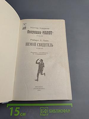 Операция «Молот»; Немой свидетель
