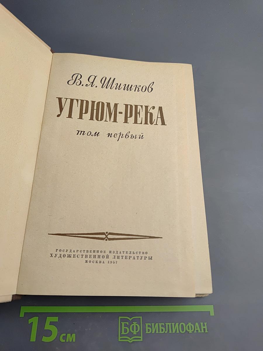 Угрюм-река, том первый