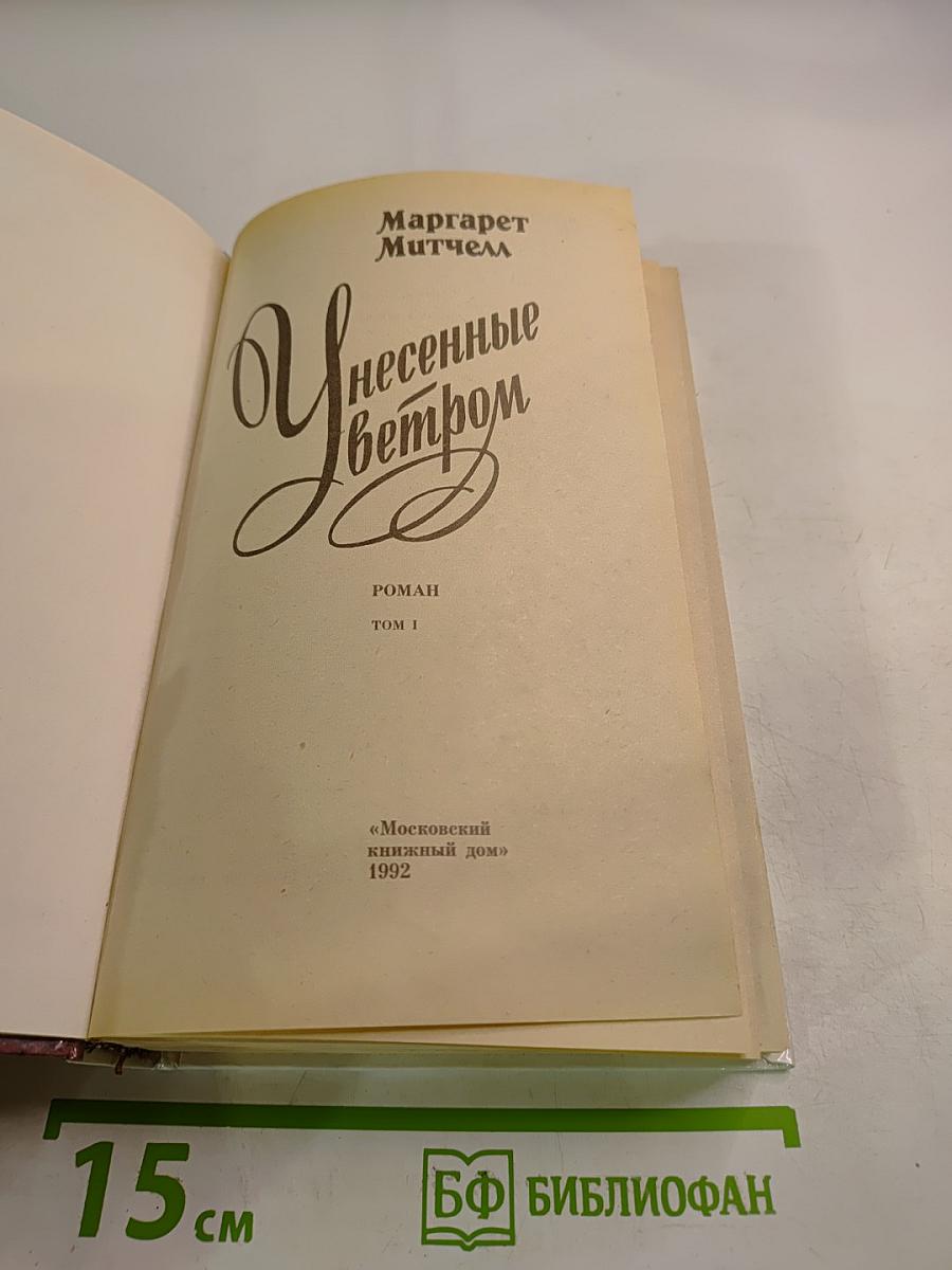 Унесенные ветром. Том 1