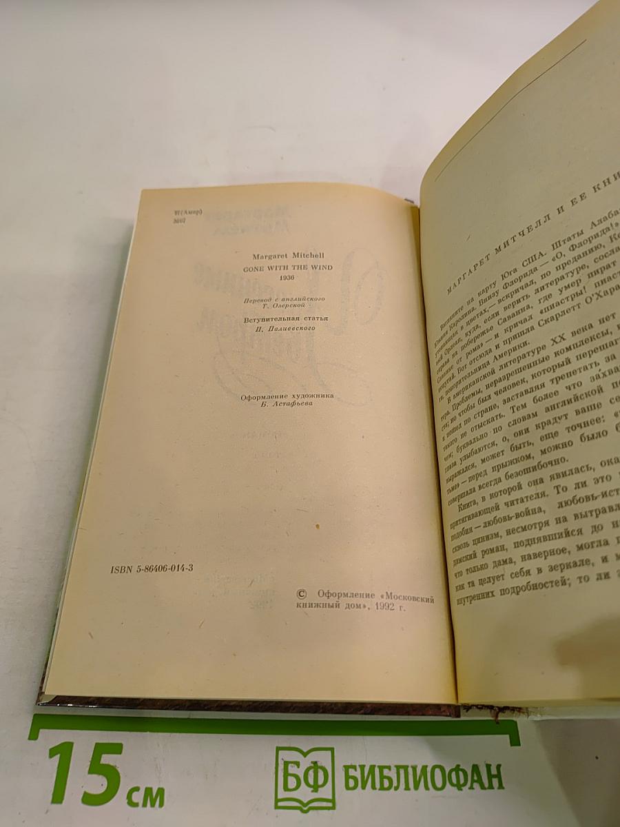 Унесенные ветром. Том 1