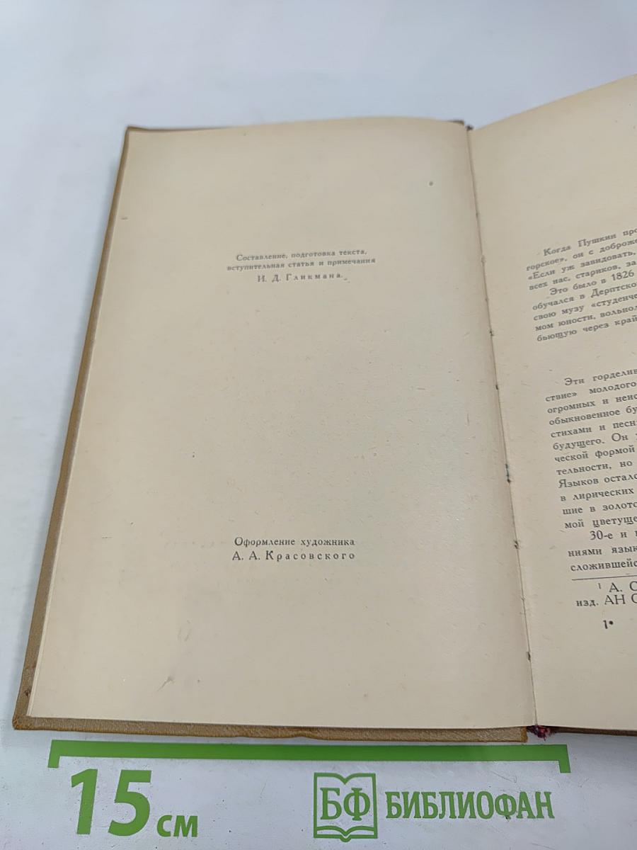Н. М. Языков. Стихотворения. Сказки. Поэмы. Драматические сцены. Письма