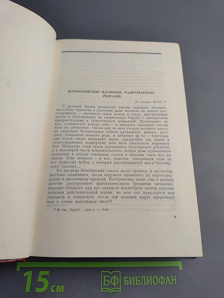 Собрание сочинений. Том Шестой: Статьи и рецензии 1860