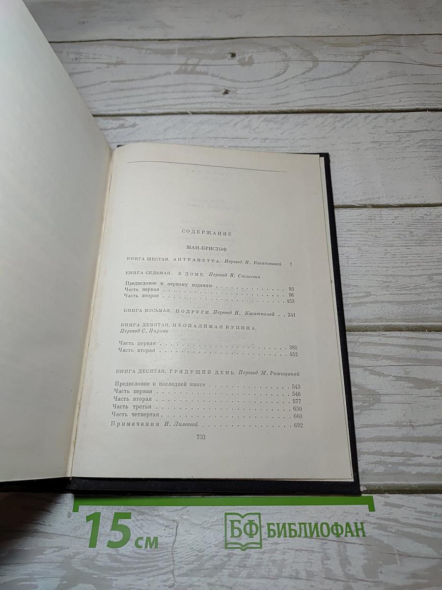 Жан-Кристоф. Книги шестая — десятая