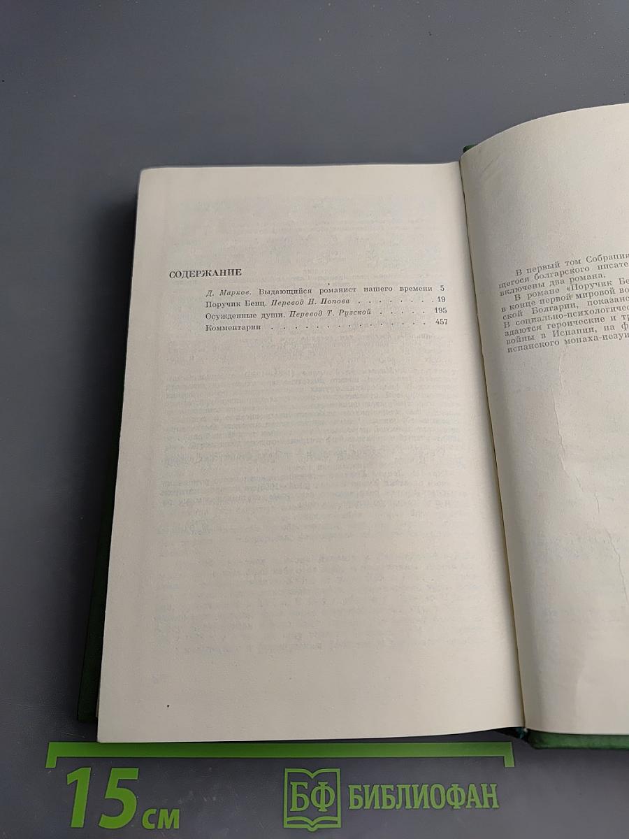 Собрание сочинений. Том первый: Поручик Бенц, Осужденные души
