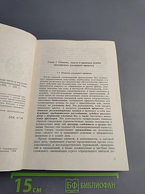 Уголовный процесс России. Общая часть и досудебные стадии (Курс лекций)