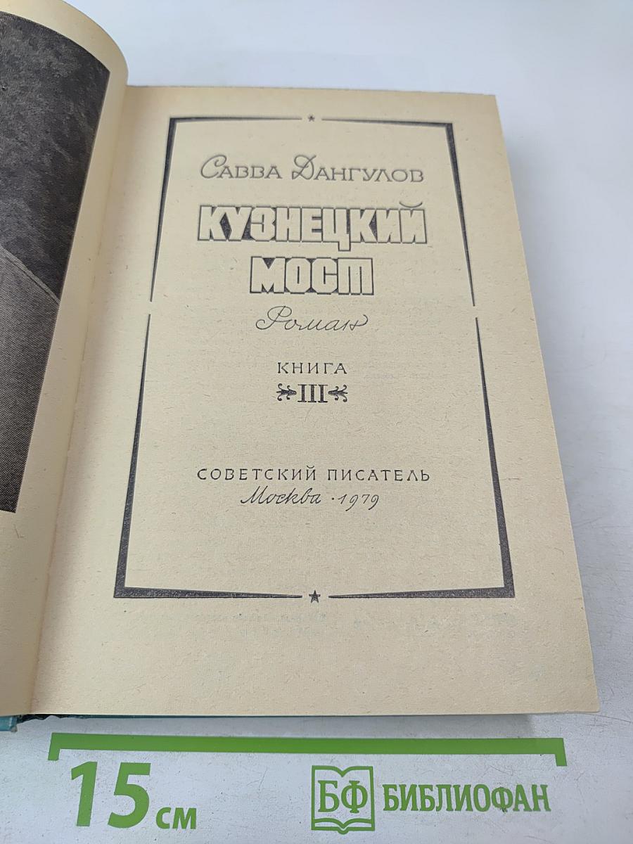 Кузнецкий мост. Книга III
