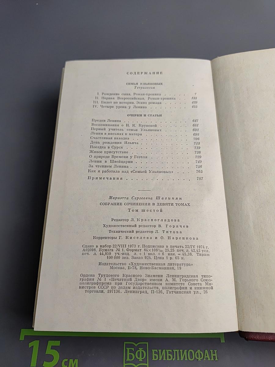 Собрание сочинений Том шестой