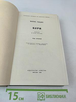 Буря. Том второй