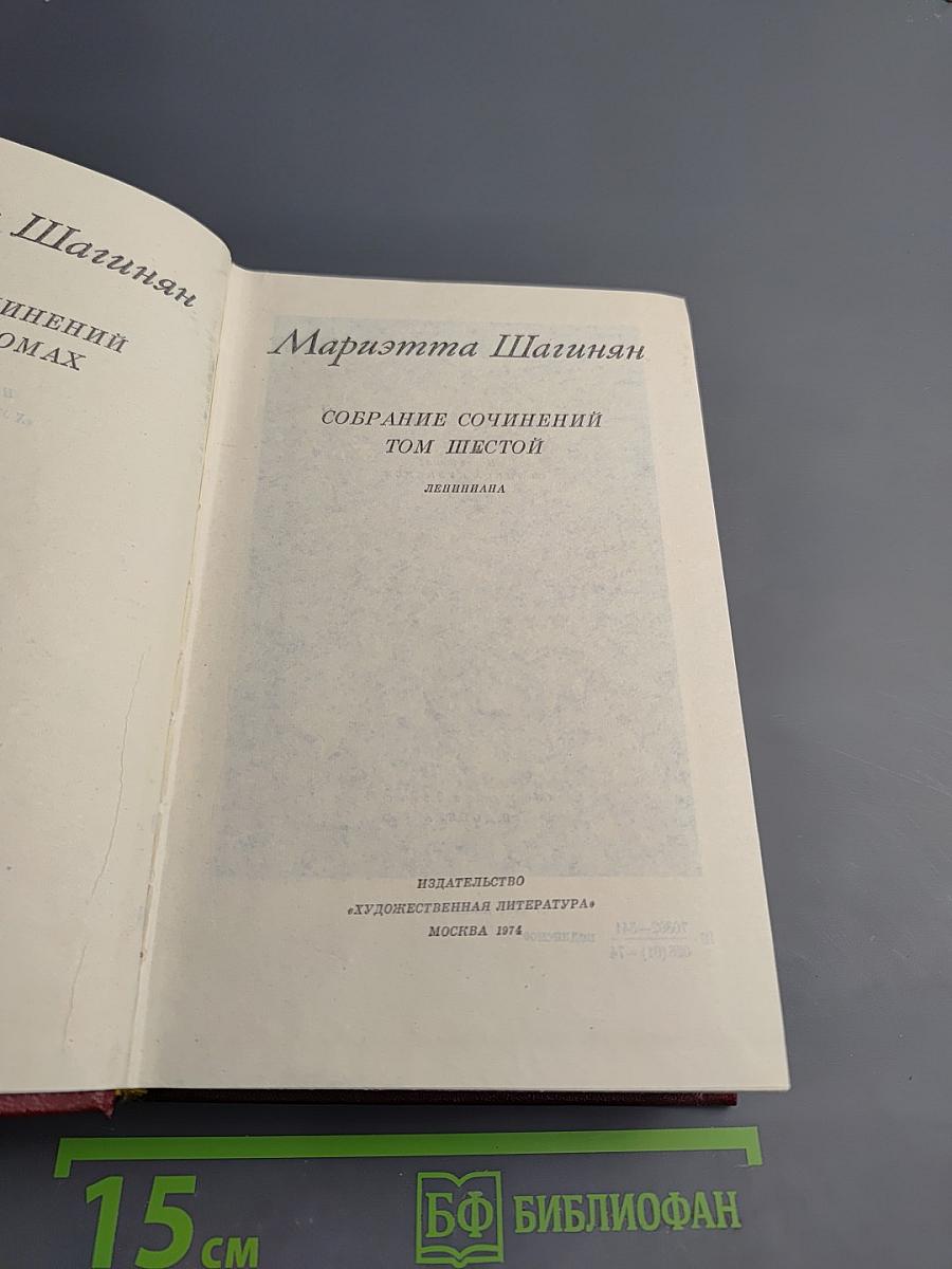 Собрание сочинений. Том шестой. Лениниана