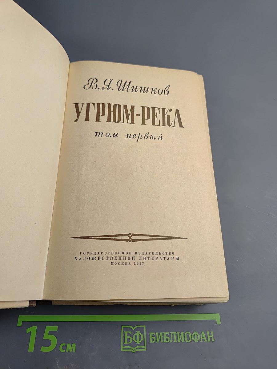Угрюм-река, том первый