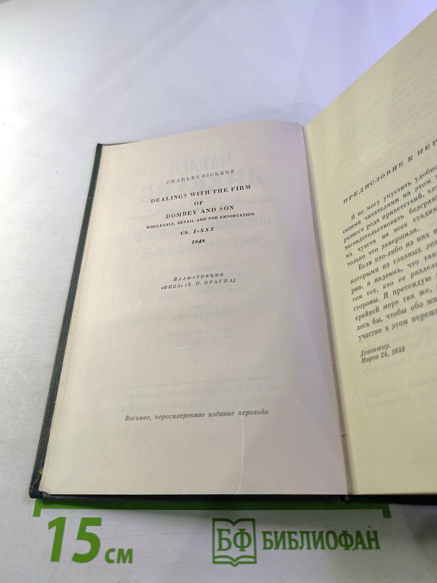 Собрание сочинений. Том тринадцатый. Торговый дом Домби и сын