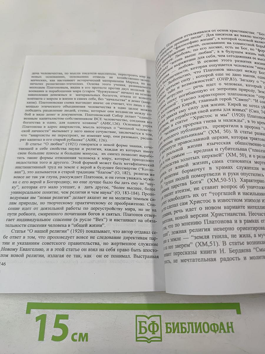 Художественная антропология Андрея Платонова