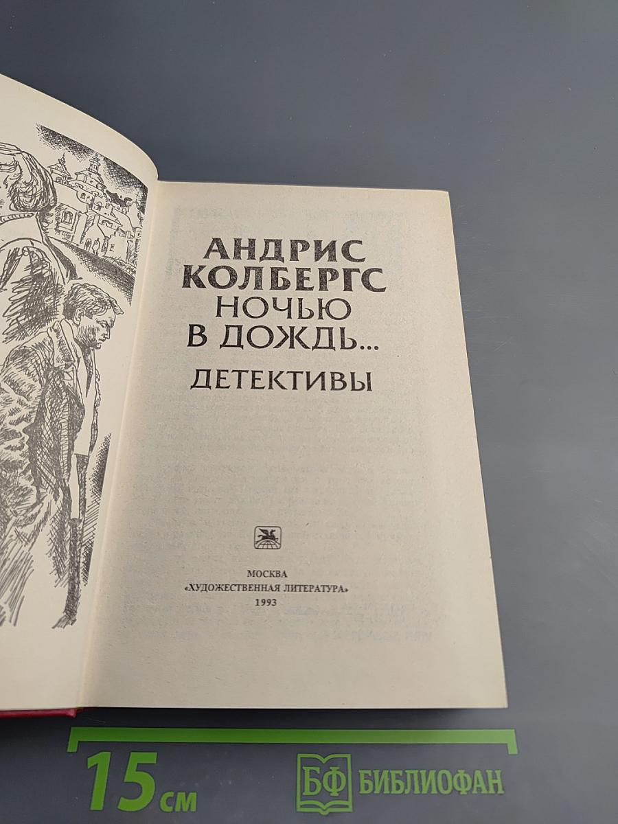 Ночью в дождь... Детективы