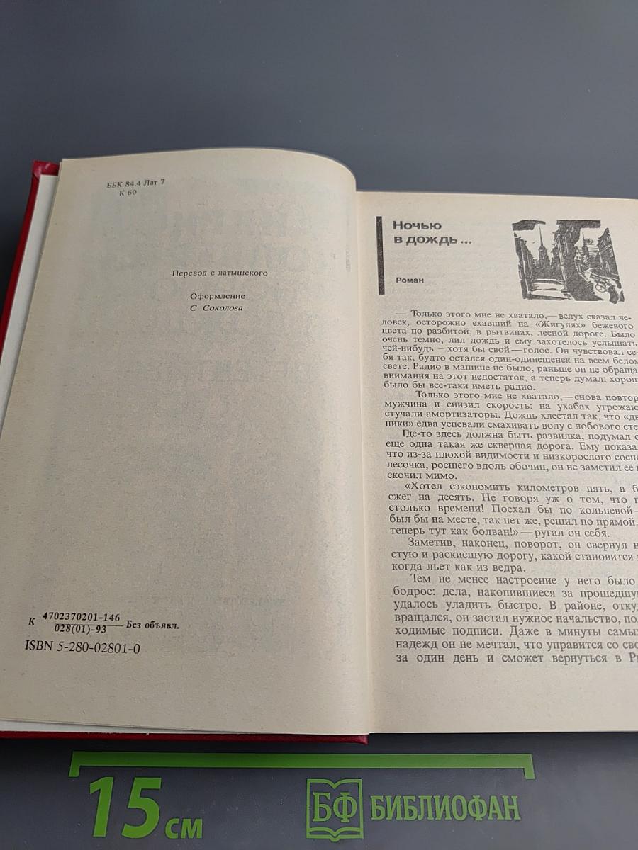 Ночью в дождь... Детективы