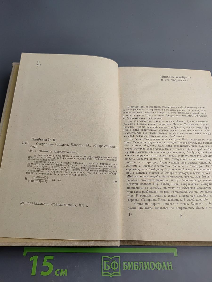 Озаренные солдаты