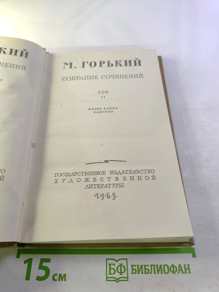 Собрание сочинений. Том 14: Жизнь Клима Самгина