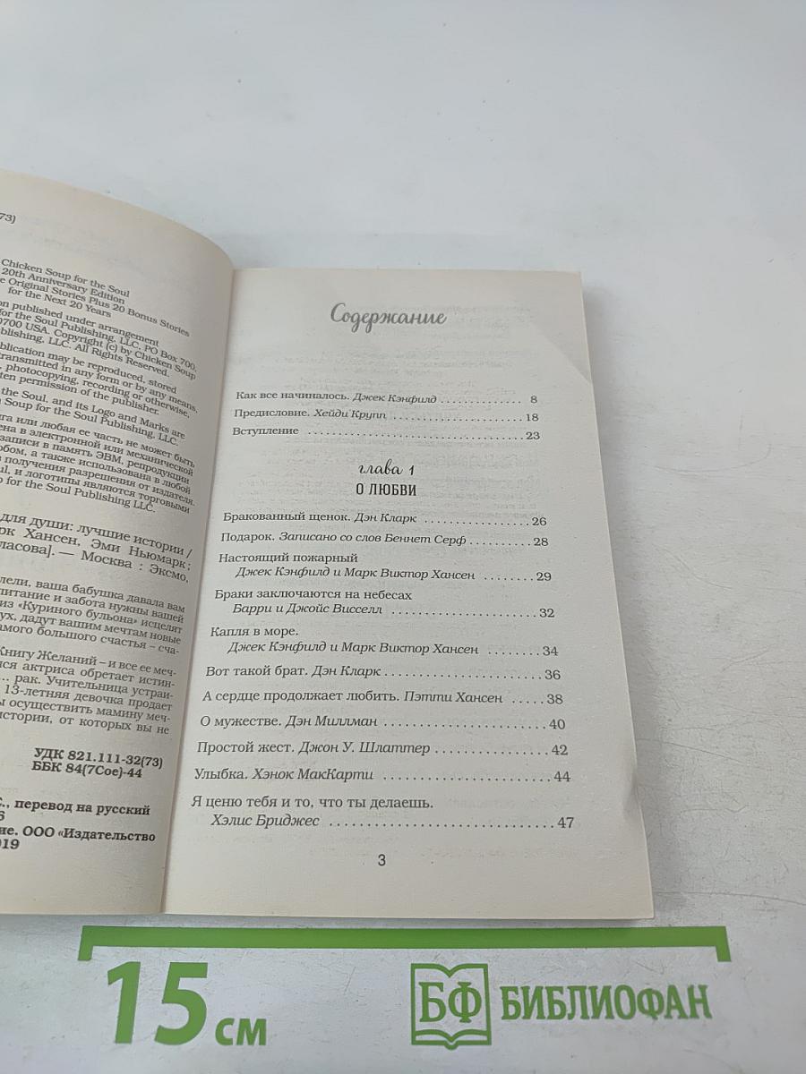 Куриный бульон для души: Лучшие истории