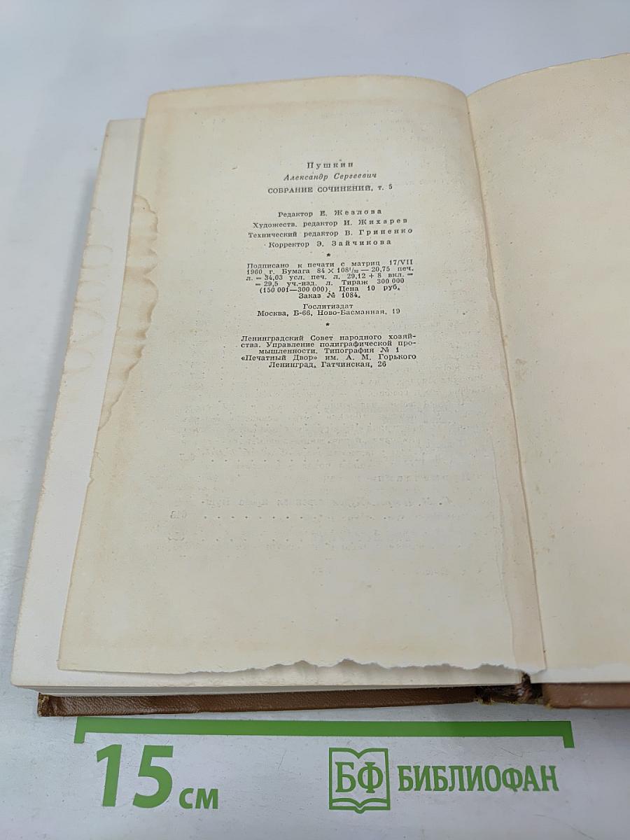Собрание сочинений. Том пятый. Романы Повести