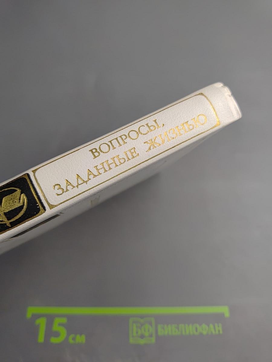 Вопросы, заданные жизнью