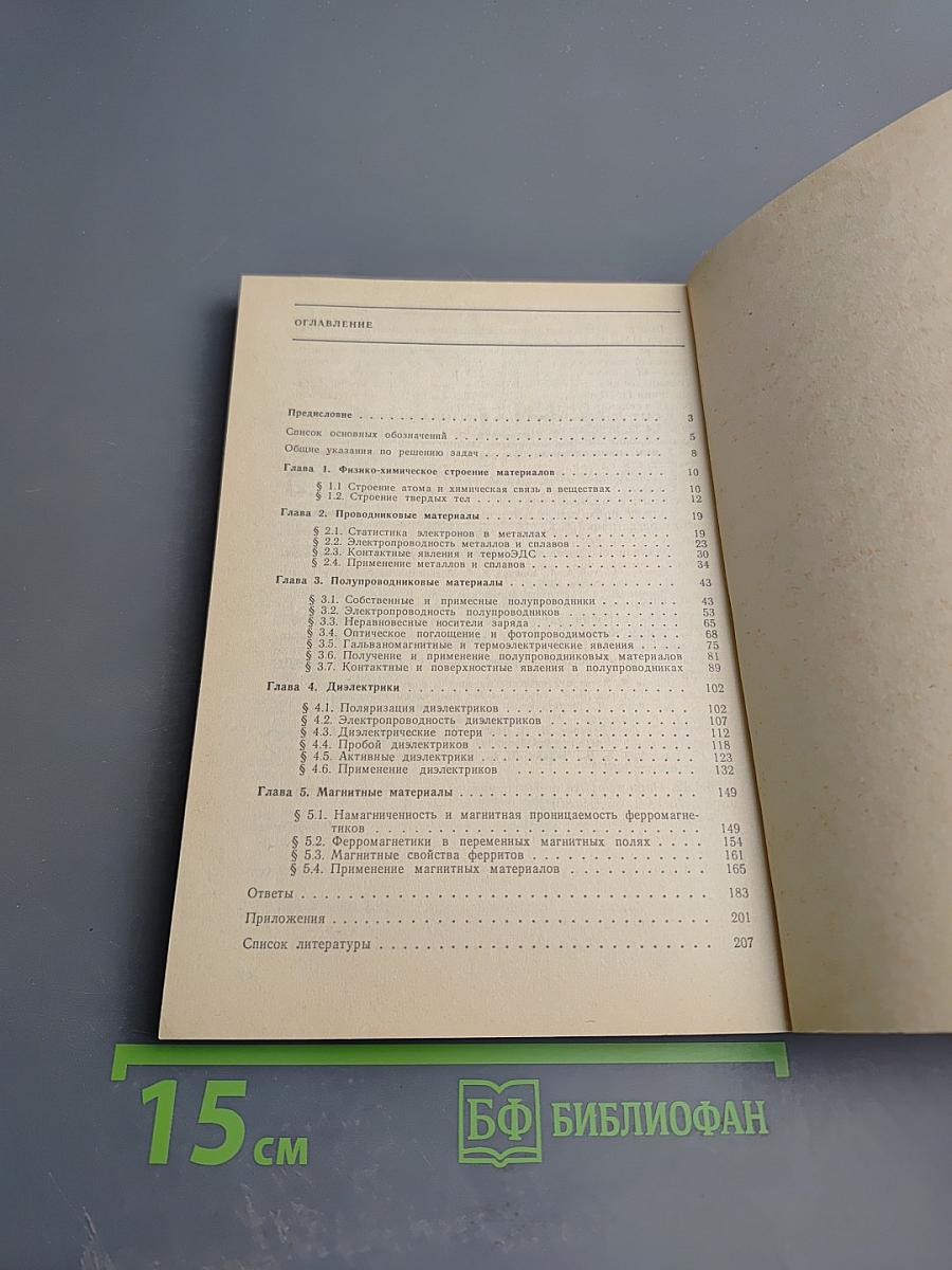 Материалы электронной техники. Задачи и вопросы