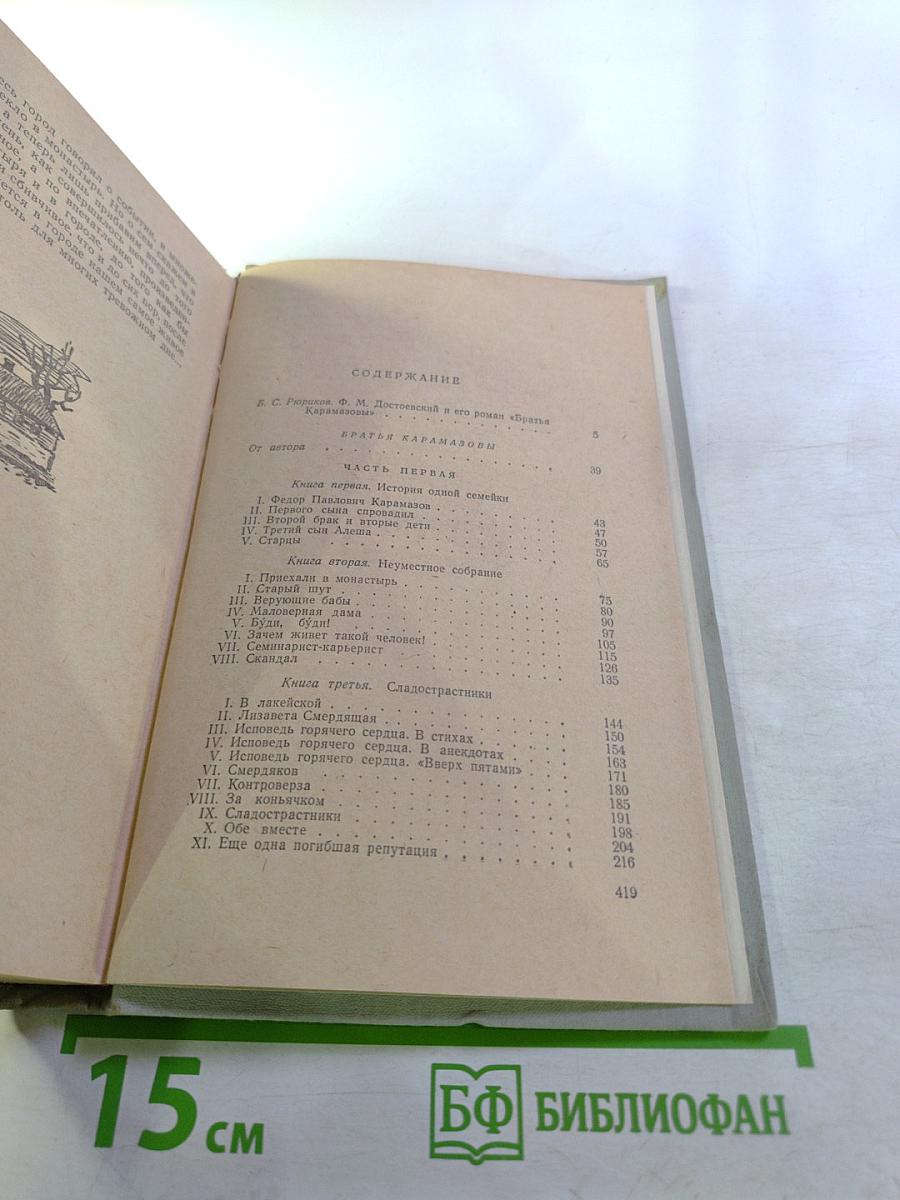 Братья Карамазовы. Том первый