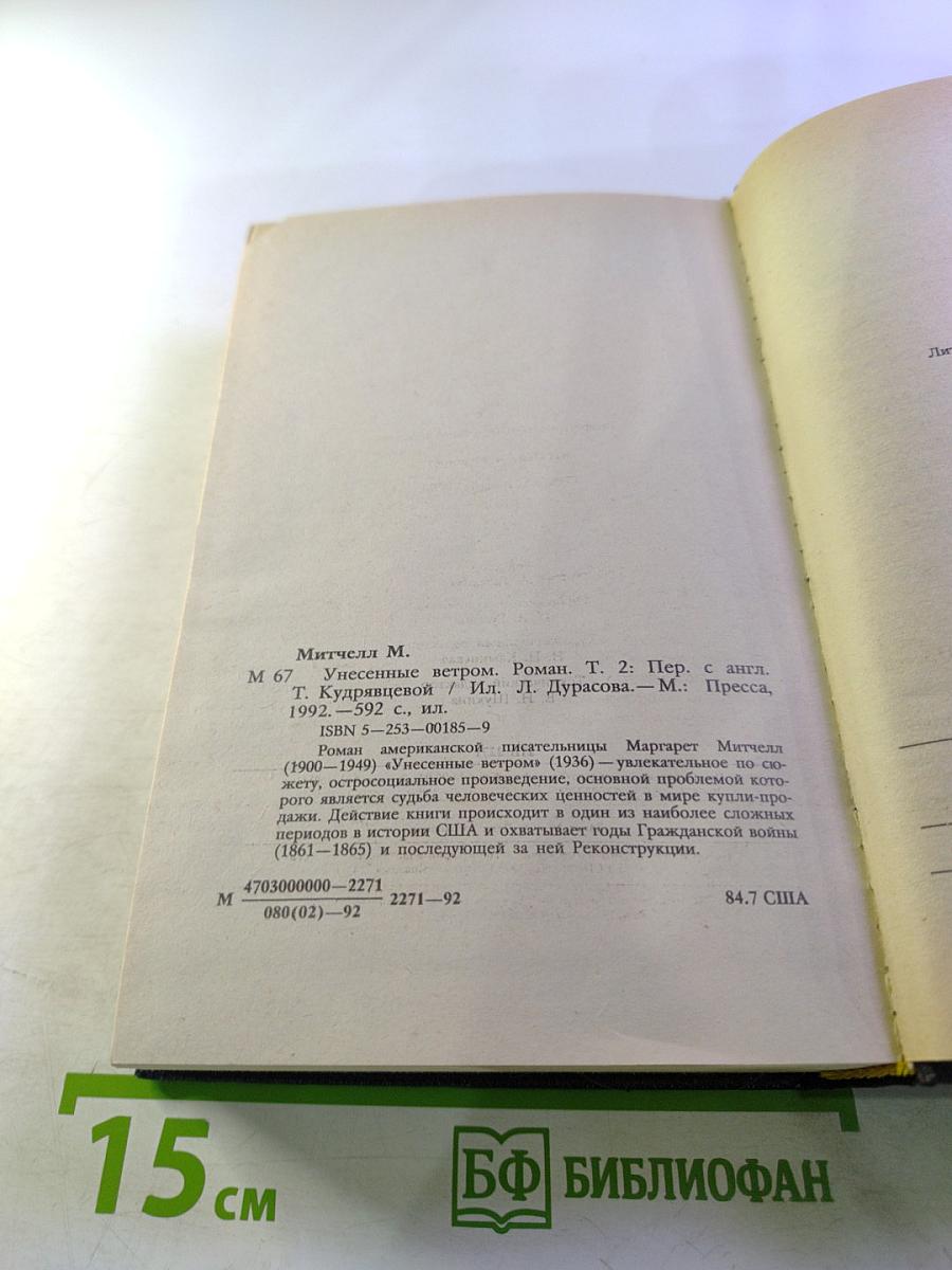Унесенные ветром. Том 2