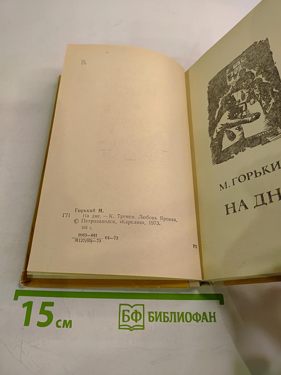 На дне. Любовь Яровая