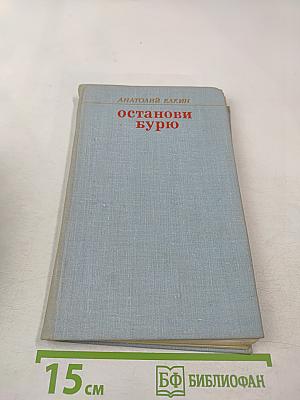 Останови бурю