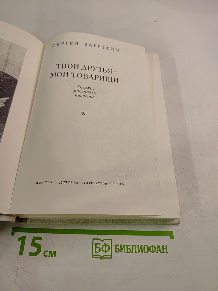 Твои друзья - мои товарищи