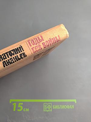 Годы без войны. Книга 2-я