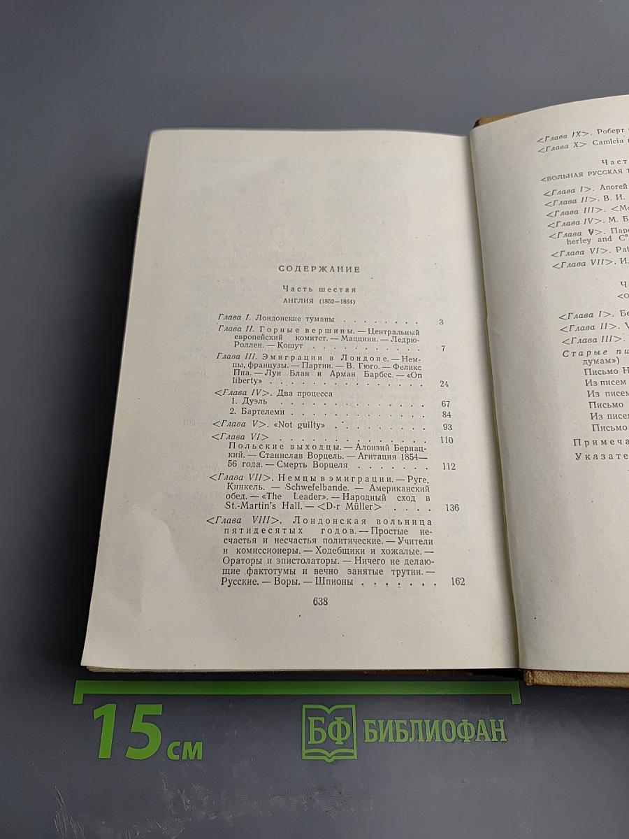 Былое и думы. Части 6-8