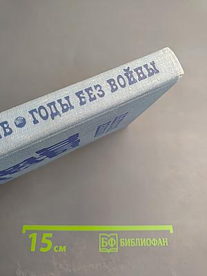 Годы без войны. Книга первая